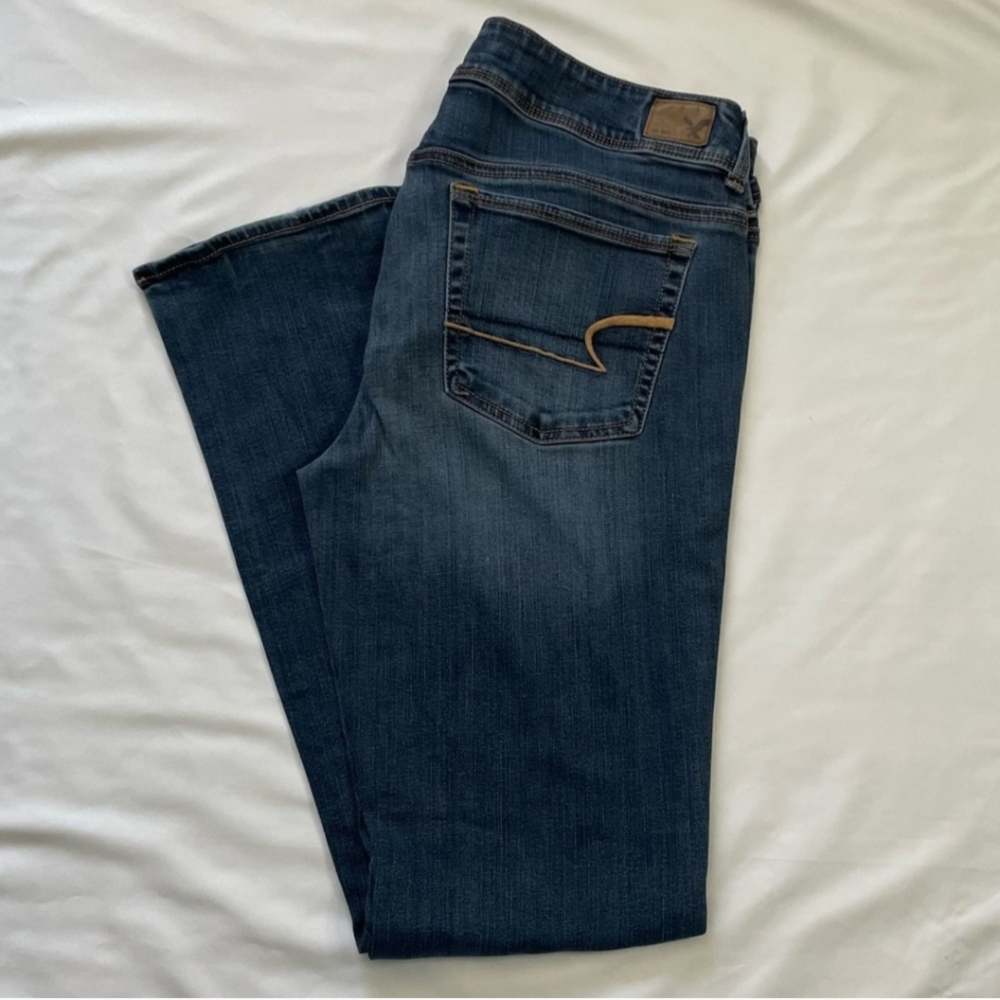 American Eagle Long Kick Boot Jean